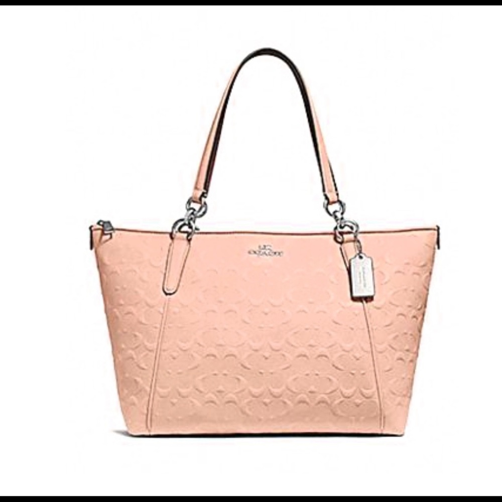 COACH AVA TOTE PINK